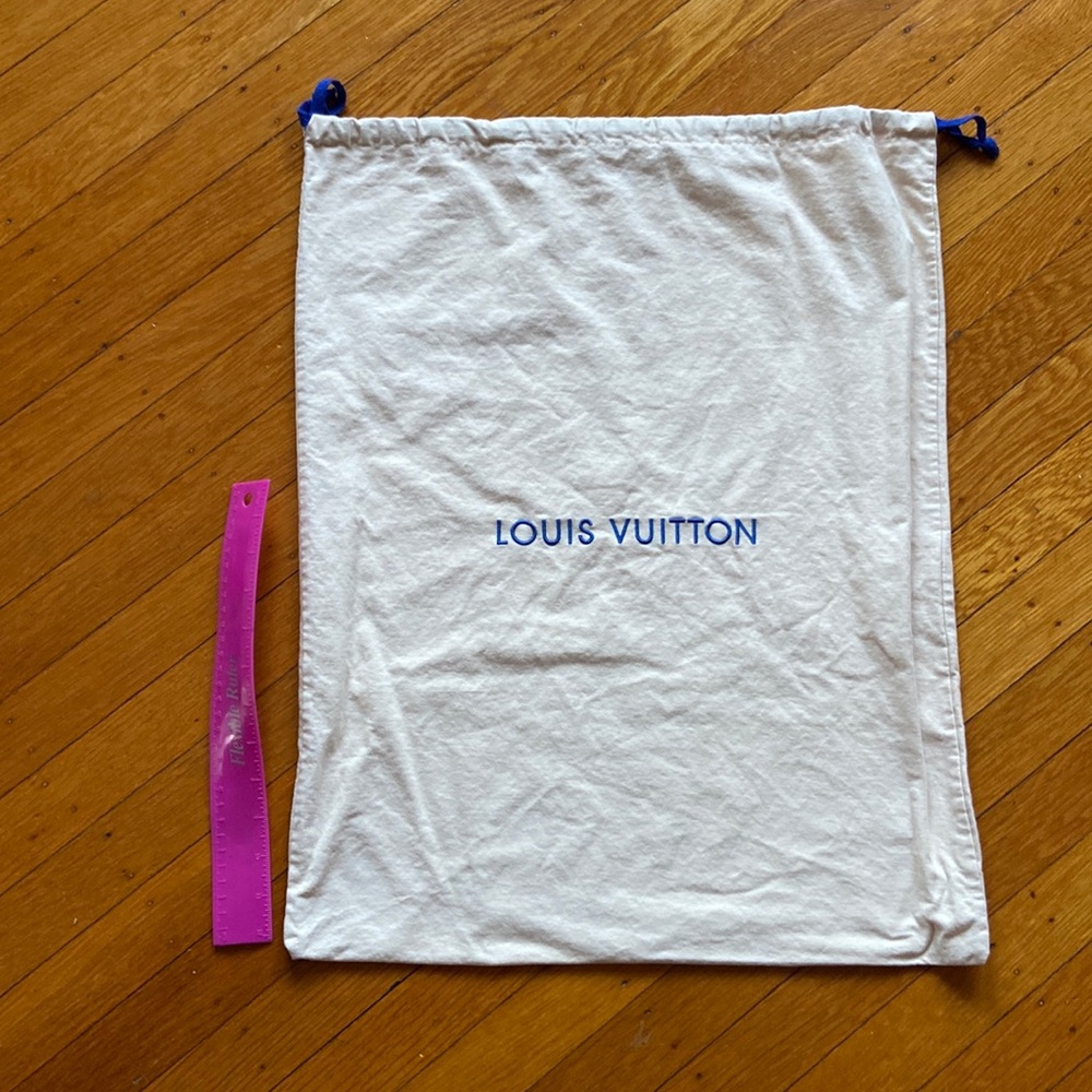 Authentic Louis Vuitton Drawstring Dust Bag
